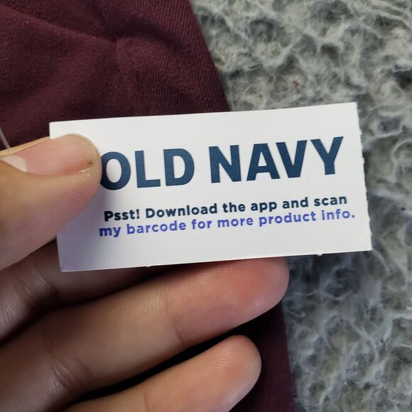 Old Navy Pants Womens Small Burgundy Red High-Rise Wide Leg Pixie Slacks *NWT* - Picture 3 of 10